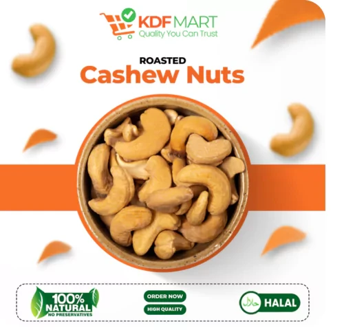 KDF Roasted Cashew Nuts (Kaju) - 250gm Pack