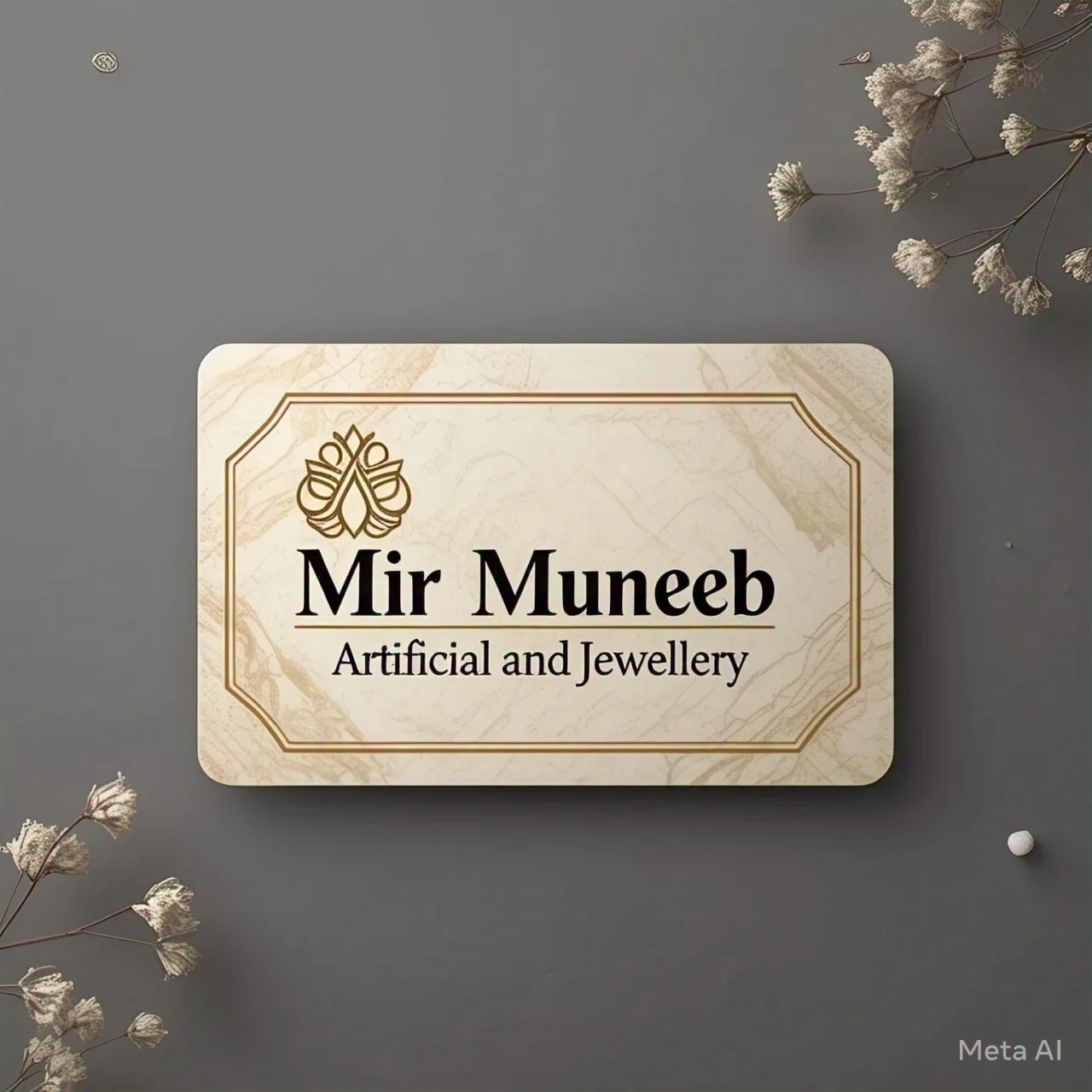Mir Muneeb artificial and jewellery